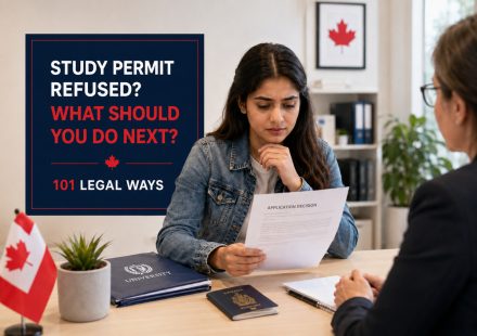 International student reviewing a Canadian study permit refusal and considering the next steps