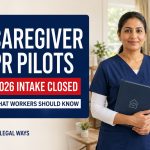 Professional home care worker explaining that Canada’s caregiver permanent residence pilot intake is closed in 2026