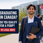 International graduate holding a diploma and reviewing Post-Graduation Work Permit eligibility in Canada