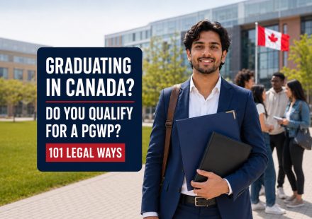 International graduate holding a diploma and reviewing Post-Graduation Work Permit eligibility in Canada