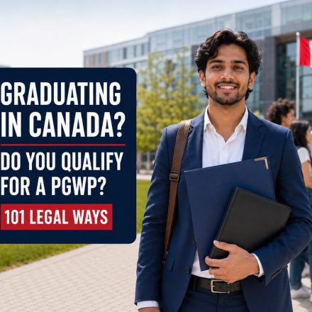 International graduate holding a diploma and reviewing Post-Graduation Work Permit eligibility in Canada