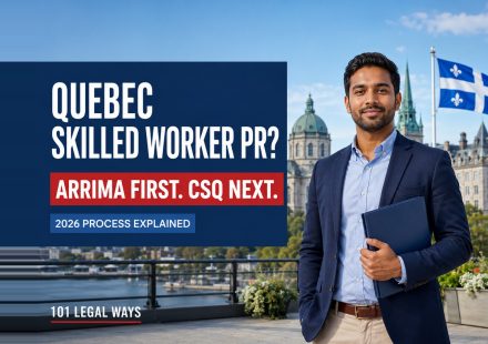 Skilled professional in Quebec explaining the Arrima, CSQ and federal permanent residence process for Quebec-selected skilled workers