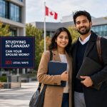 International student couple reviewing spousal open work permit eligibility in Canada