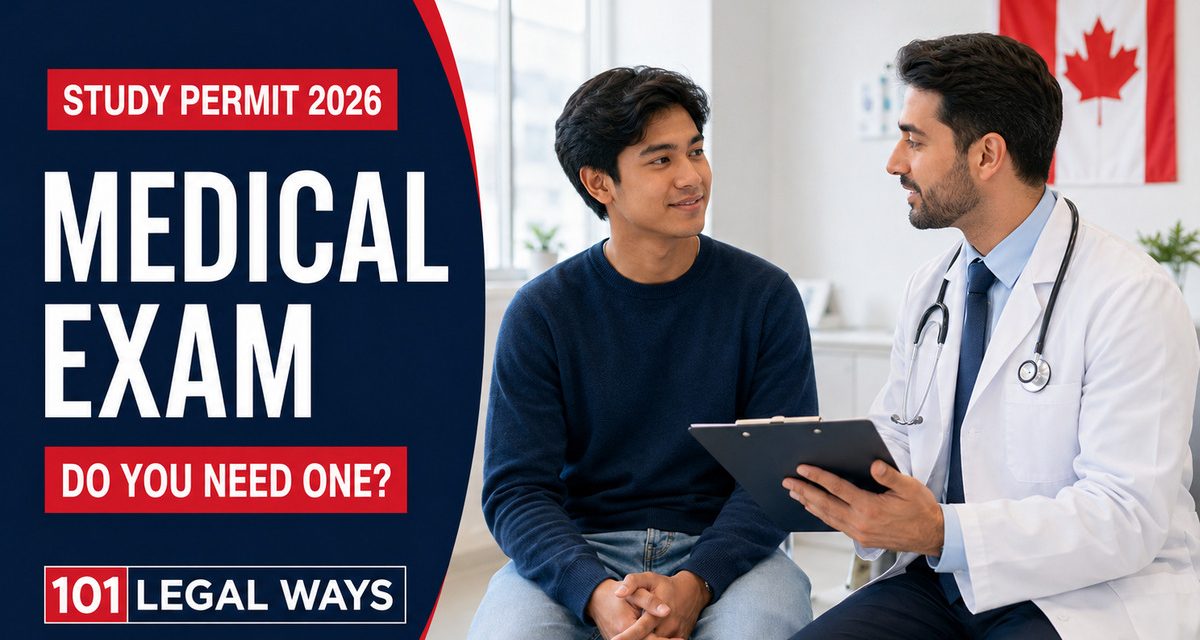 International student meeting an approved physician for a Canadian study permit medical exam in 2026