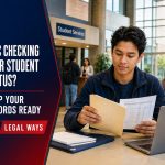 International student preparing records for an IRCC study permit compliance check