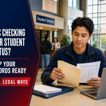 International student preparing records for an IRCC study permit compliance check